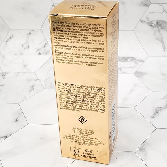 NIB! MANY SHADES! YSL Full Coverage Foundation - Picture 3 of 6